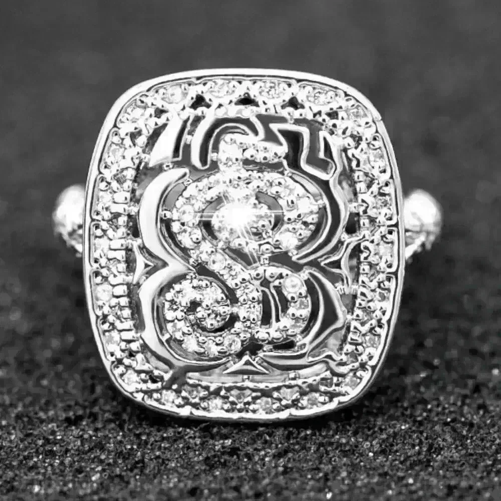 🍁New Creative Design CZ Mystic Symbol Ring For Woman, GPMB1503